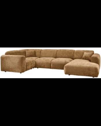 Cloud Venstrevendt Sofa Chenille 345 198 Honninggul - Bepurehome Sofa