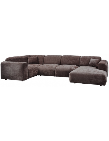 Cloud Venstrevendt Sofa Chenille 345 198 Varm Brun - Bepurehome Sofa