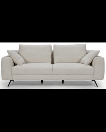 Detro Personers Sofa Metal Polyester B217 Sort Beige - Sofa