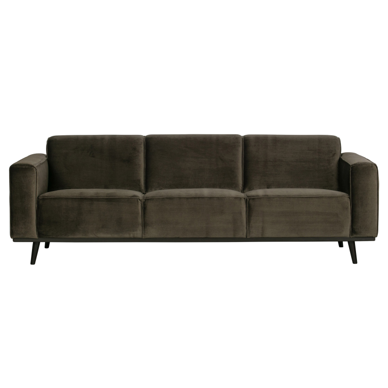 Grøn Statement Pers Sofa 230 Velour Warm Green - Bepurehome Sofa - 8714713114719