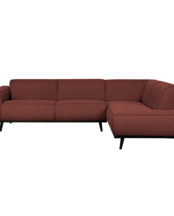 Brun Statement Hjørnesofa Højrevendt Boucle Chestnut - Bepurehome Sofa  - 8714713118809