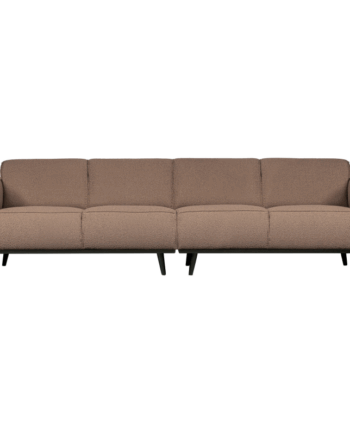 Brun Statement Pers Sofa 280 Boucle Nougat - Bepurehome Sofa  - 8714713118816