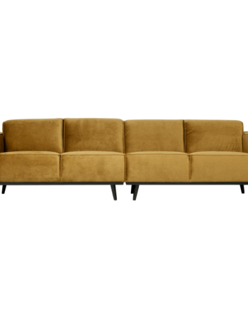 Gul Statement Pers Sofa 280 Velour Honey Yellow - Bepurehome Sofa  - 8714713087891