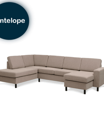 Pan Sofa Højrevendt Antelope - Lexpo Sofa