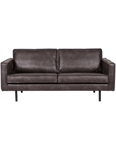 Sort Rodeo Personers Sofa Læder B190 Vintage - Bepurehome Sofa