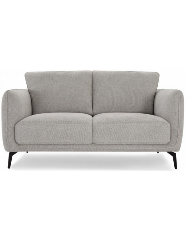 Salena Personers Sofa Metal Polyester B158 Sort Grå - Sofa