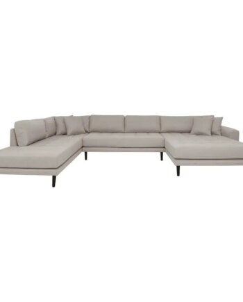 Sofa Med åben Ende Højrevendt Stone Med Fire Puder Hn1030 Åben Ende 1301471 - Homeshop Sofa  - 5713917021147