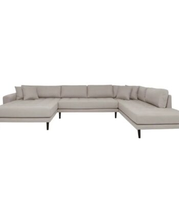 Sofa Med åben Ende Venstre Vendt Stone Med Fire Puder Hn1030 Åben Ende 1301476 - Homeshop Sofa  - 5713917021178