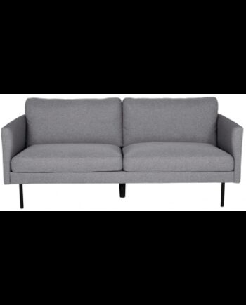 Zoom Personers Sofa Polyester 180 Sort Grå - Sofa