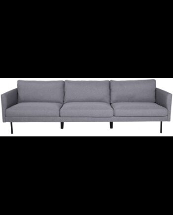 Zoom Personers Sofa Polyester 260 Sort Grå - Sofa